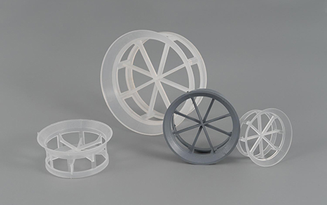 Parameters of DN50 PP Cascade Ring Packings for Chemical Tower Installation